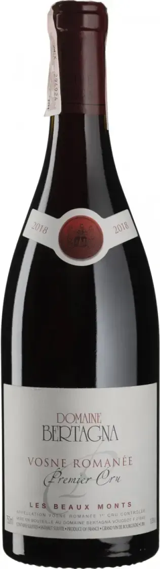 Вино Domaine Bertagna Vosne Romanee 1-er Cru Les Beaux Monts, 2018, 1.5 л