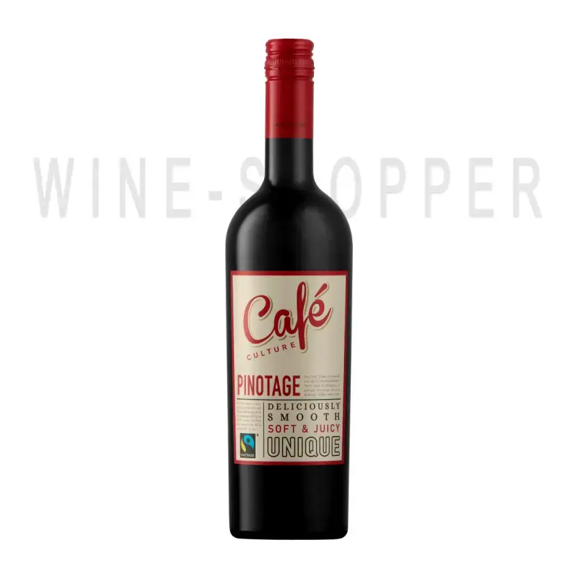 Вино KWV Cafe Culture Pinotage 2021 0.75 л 