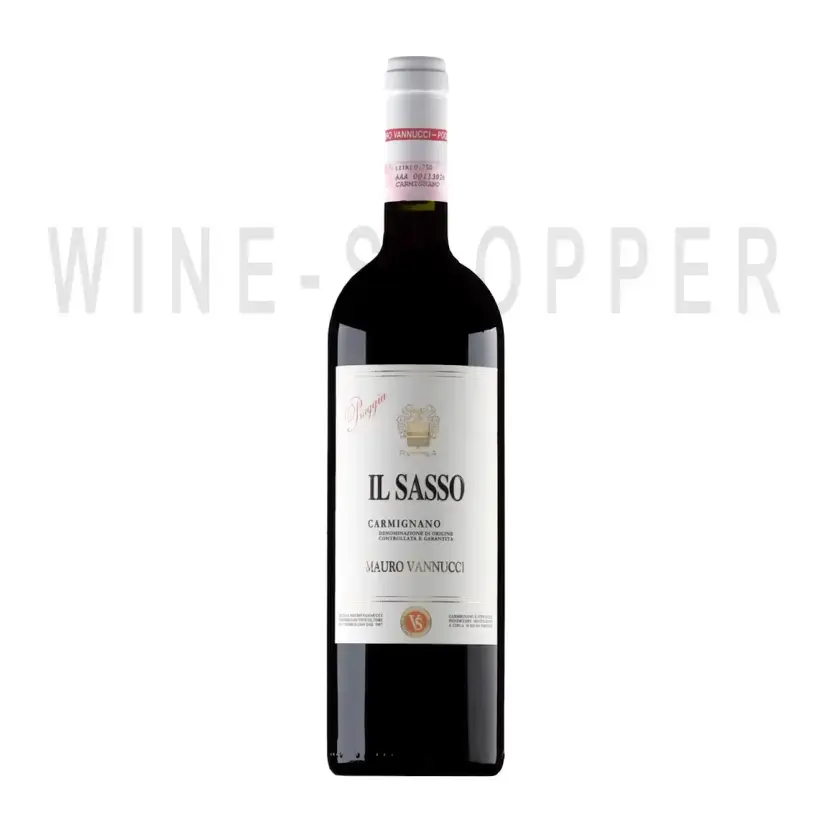 Вино Piaggia Il Sasso Carmignano DOCG 2020 0.75 л 
