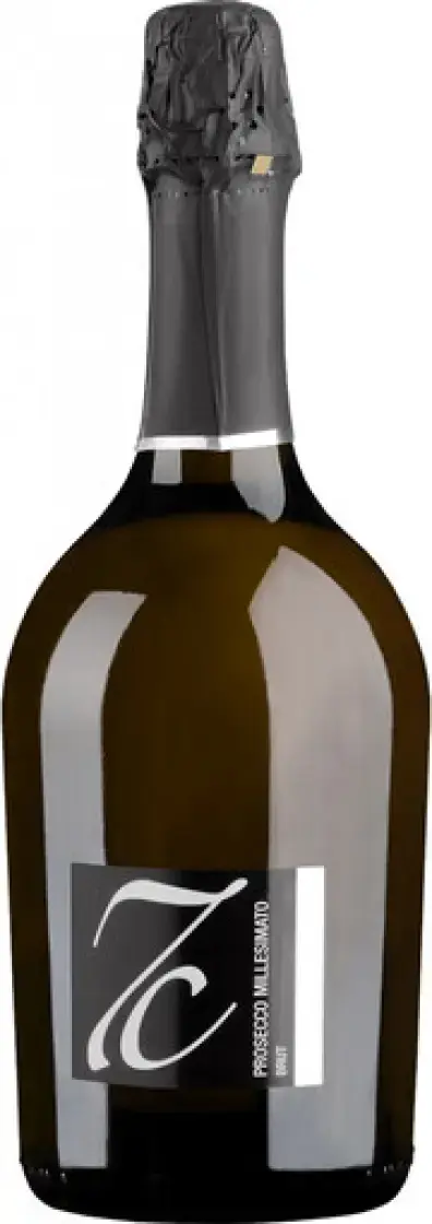 Игристое вино 7С Prosecco Millesimato Brut DOC, 0.75 л