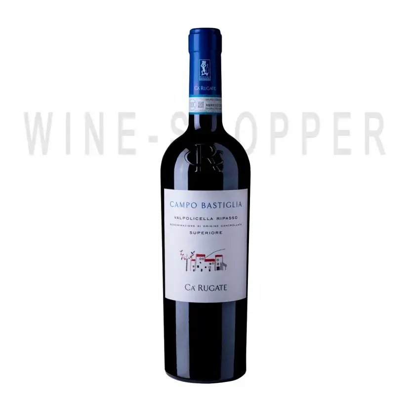 Вино Ca'Rugate Campo Bastiliglia Valpolicella Ripasso Superiore DOC 2020 0.75 л