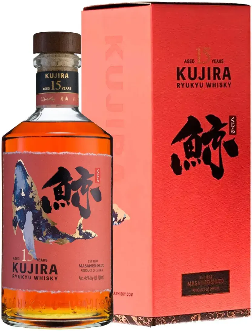 Виски Kumesen Syuzou Kujira Ryukyu 15 Years Old gift box 0.7 л
