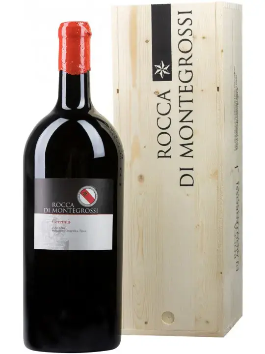 Вино Rocca di Montegrossi Geremia Toscana IGT wooden box 2017 3 л