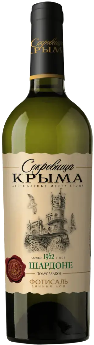 Вино Фотисаль Сокровища Крыма Шардоне 0.75 л