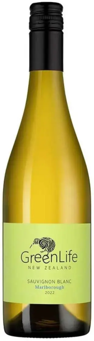 Вино GreenLife Sauvignon Blanc, 2022, 0.75 л