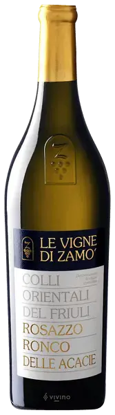 Вино Le Vigne di Zamo Ronco delle Acacie Chardonnay Rosazzo DOC, 2020, 0.75 л