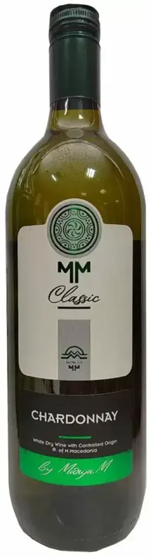 Вино ММ Classic Chardonnay, 1 л