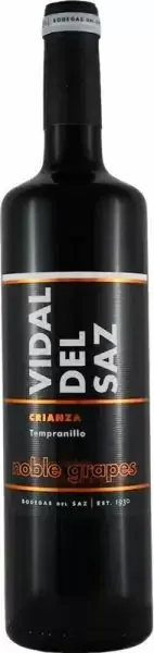 Вино Vidal Del Saz Crianza Tempranillo La Mancha DO, 2016, 0.75 л