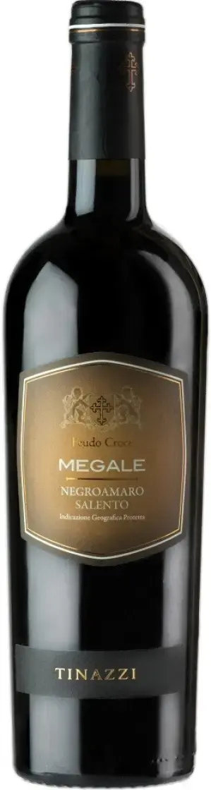 Вино Feudo Croce Megale Negroamaro Salento IGP, 2020, 0.75 л