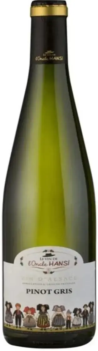 Вино Arthur Metz Le Vin de l'Oncle Hansi Pinot Gris Alsace AOP, 0.75 л