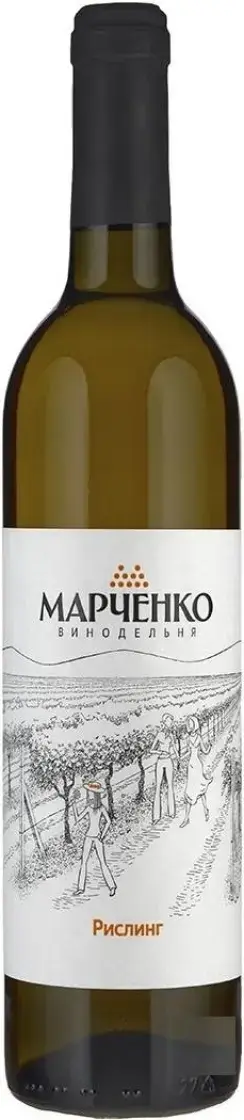 Вино Рислинг Винодельня Марченко, 0.75 л