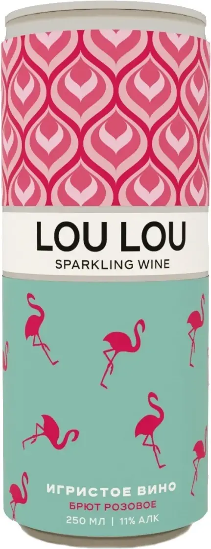  Lou Lou Rose Brut, in can, 0.25 л
