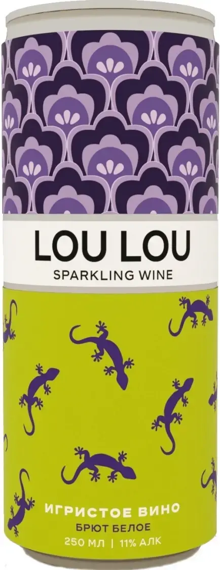  Lou Lou White Brut, in can, 0.25 л