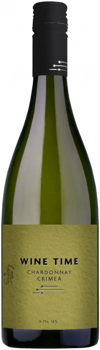 Вино Wine Time Chardonnay, 2022, 0.75 л