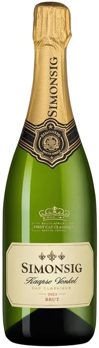 Игристое вино Simonsig Kaapse Vonkel Brut, 2022, 0.75 л