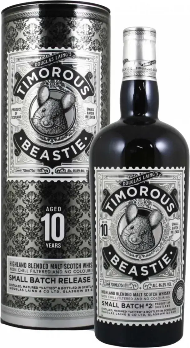Виски Douglas Laing Timorous Beastie 10 Years Old, in tube, 0.7 л