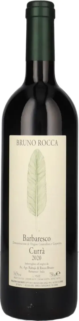 Вино Rabaja di Bruno Rocca Barbaresco Curra DOCG, 2020, 0.75 л