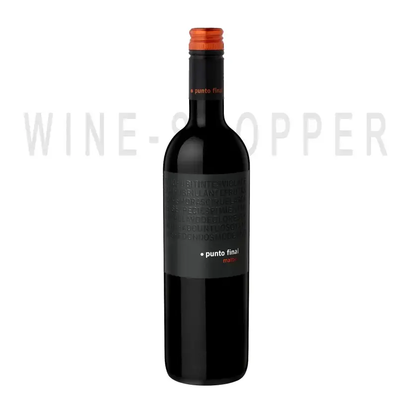 Вино Punto Final Malbec 2019 0.75 л