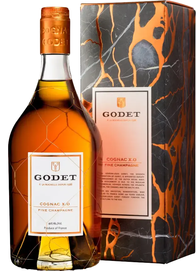 Коньяк Godet Fine Champagne XO in gift box 0.7 л