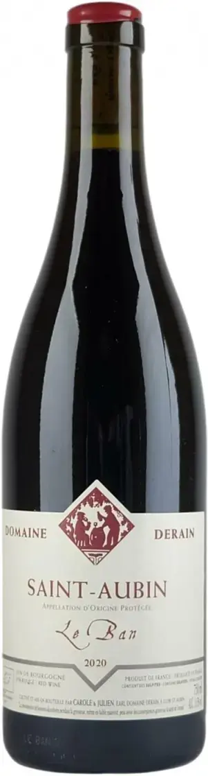 Вино Domaine Derain, Saint-Aubin Le Ban AOC, 2020 0.75 л