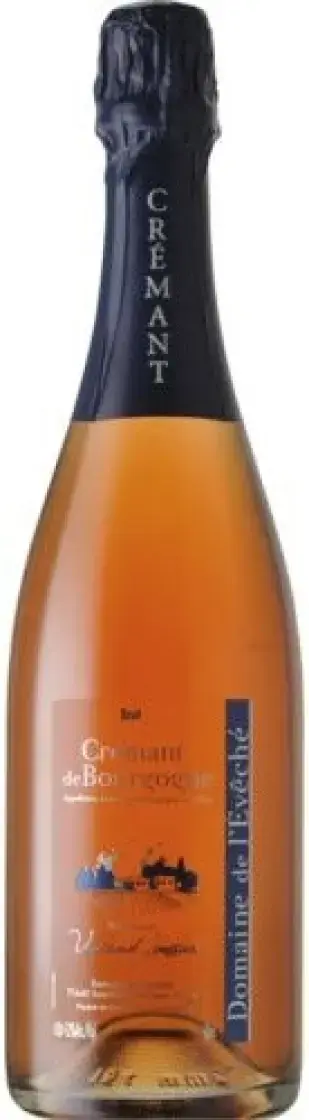 Игристое вино вино Domaine de l'Eveche, Cremant de Bourgogne AOC Rose 0.75 л
