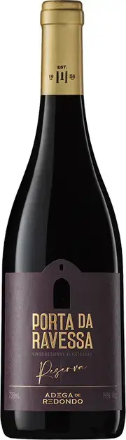 Вино Adega de Redondo Porta da Ravessa Reserva Tinto, Alentejo DOC, 2019, 0.75 л