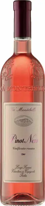 Игристое вино Ca' Montebello Pinot Nero Rosato Provincia di Pavia IGT, 2021, 0.75 л