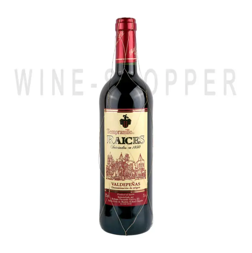 Вино Raices Tempranillo Valdepenas DO 2015 0.75 л