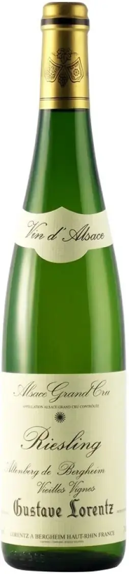 Вино Gustave Lorentz Riesling Grand Cru Altenberg de Bergheim Vieilles Vignes Alsace AOC, 2019, 0.75 л
