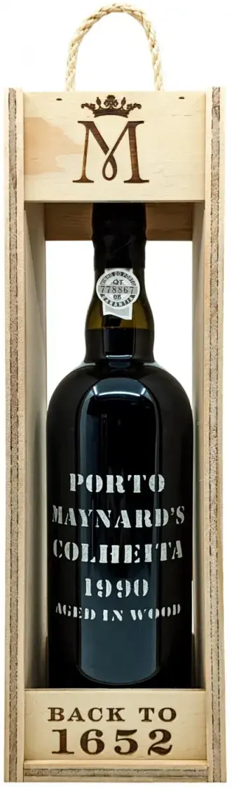 Портвейн Maynard's Colheita Porto, wooden box, 1990, 0.75 л