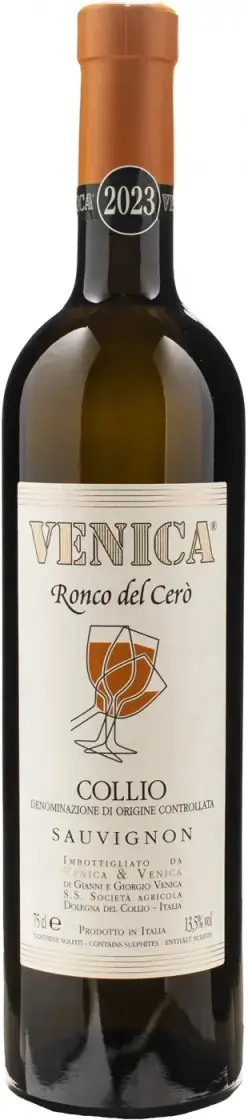 Вино Venica & Venica Ronco del Cero Sauvignon Collio DOC, 2023, 0.75 л