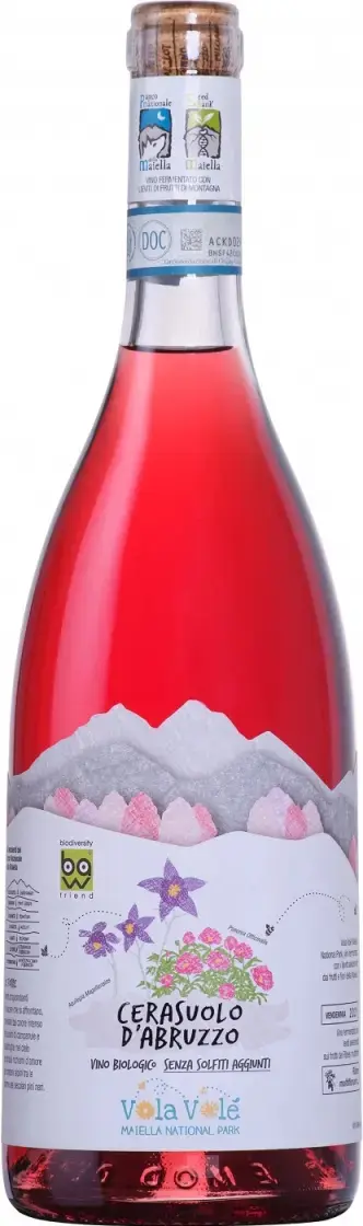 Вино Cantina Orsogna Vola Vole Maiella National Park Cerasuolo d'Abruzzo DOP, 2022, 0.75 л