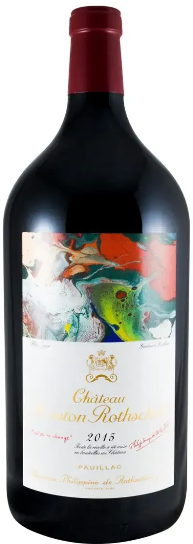 Вино Chateau Mouton Rothschild Pauillac AOC Premier Grand Cru Classe, 2015, 3 л