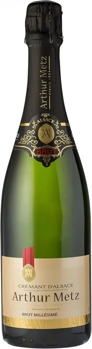 Игристое вино Arthur Metz Cremant D'Alsace AOP Brut Millesime, 0.75 л