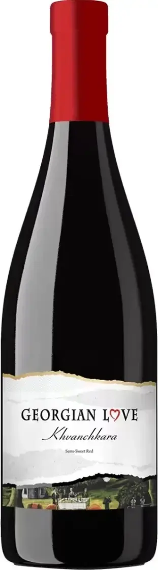 Вино Georgian Love Khvanchkara, 0.75 л