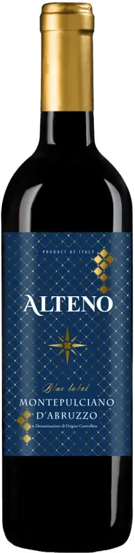 Вино Alteno Montepulciano d'Abruzzo DOC, 2022, 0.75 л