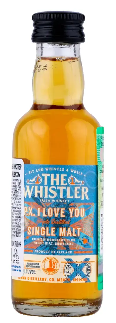 Виски The Whistler P.X. I Love You Single Malt, 0.05 л