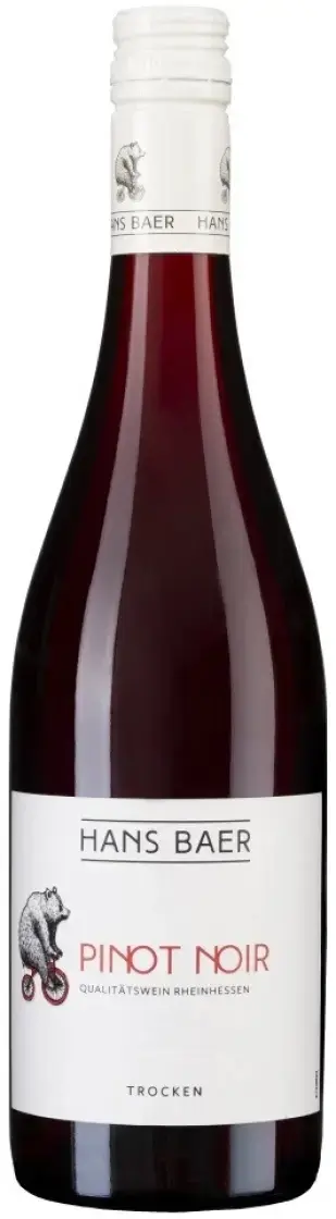 Вино Hans Baer Pinot Noir, 2022, 0.75 л