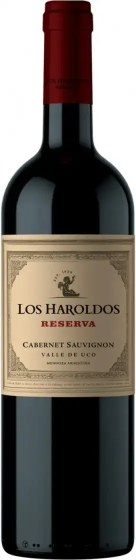 Вино Los Haroldos Cabernet Sauvignon Reserva Valle De Uco, 2020, 0.75 л