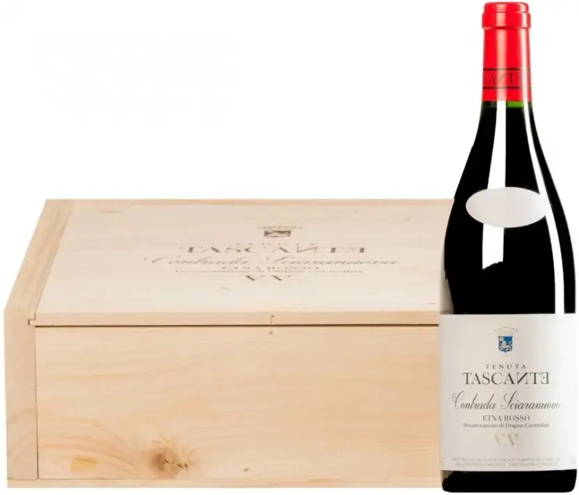 Вино Tasca d'Almerita Tascante Contrada Sciaranuova VV Etna DOC, 2017, wooden box, 0.75 л