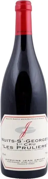 Вино Domaine Jean Grivot Nuits-St-Georges 1er Cru AOC Les Pruliers, 2011, 0.75 л