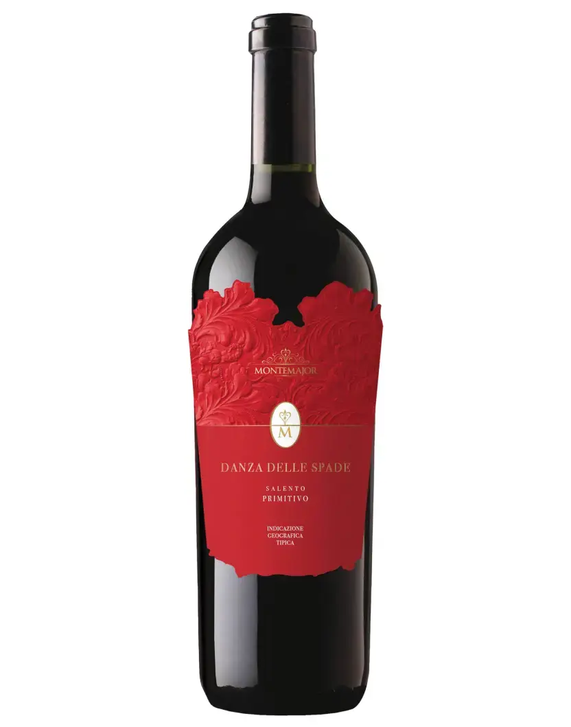 Вино Montemajor Danza Delle Spada Primitivo 2021 0.75 л