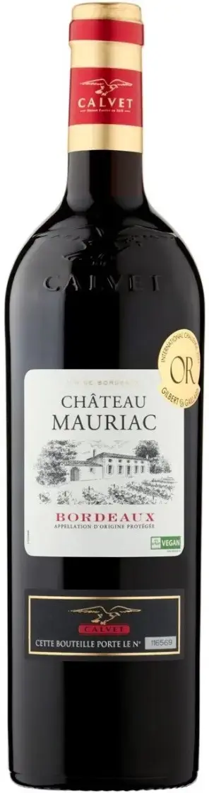 Вино Calvet Chateau Mauriac Bordeaux AOP, 0.75 л