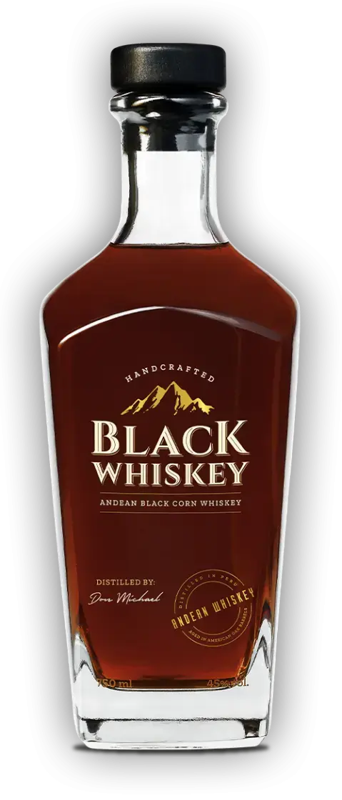 Виски Black Whiskey, 0.05 л