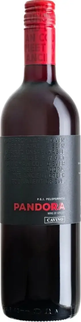 Вино Cavino Pandora Red Peloponnese PGI, 2022, 0.75 л