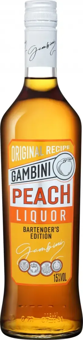 Ликер KVKZ Gambini Peach 0.5 л 