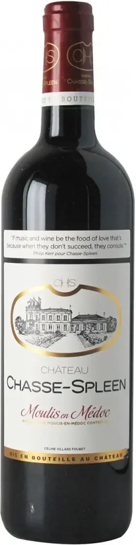 Вино Chateau Chasse-Spleen, Moulis en Medoc AOC Cru Bourgeois, 2015, 0.75 л