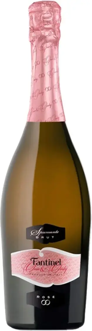 Игристое вино Fantinel One and Only Rose Brut, 2020, 0.75 л