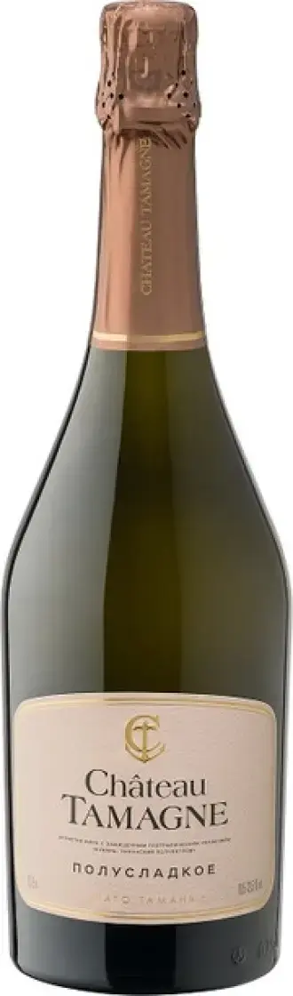 Игристое вино Chateau Tamagne Semi-Sweet Blanc, 2023, 0.75 л