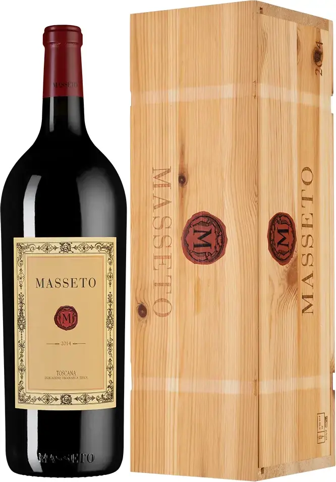 Вино Masseto, Toscana,  wooden box, 2013, 1.5 л